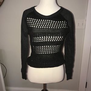 Arie Grey Sweater ONLY WORN THREE TIMES